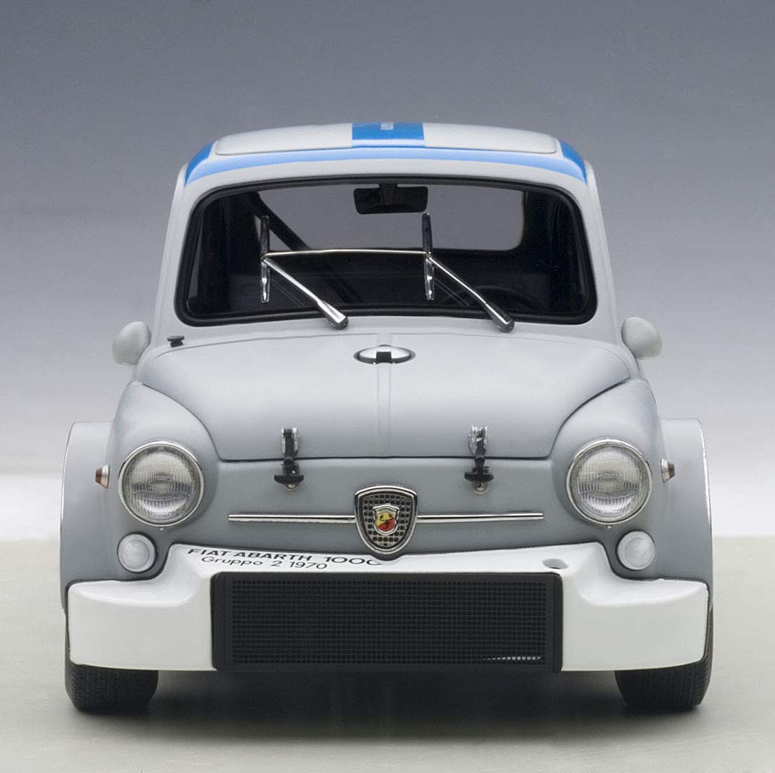 Amazon | AUTOart 1/18 フィアット アバルト 1000 TCR グレー/ブルー
