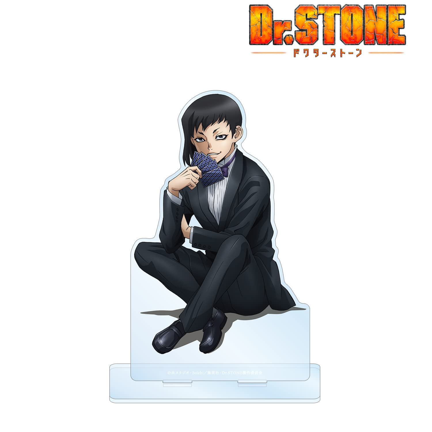 Amazon.co.jp: Dr.STONE 描き下ろしイラスト あさぎりゲン 石化前ver