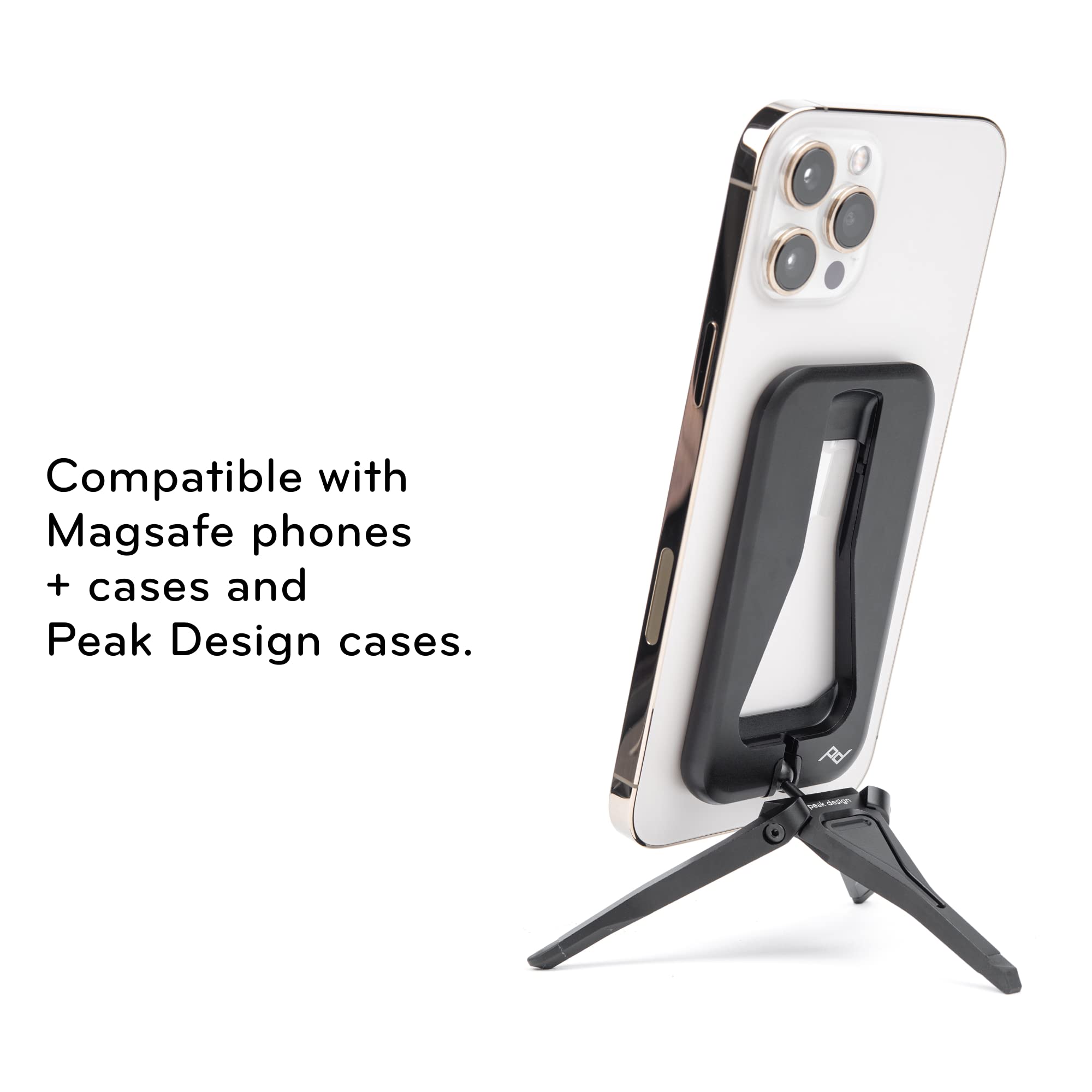 Amazon.com : Peak Design Mobile Tripod, Black, Compact Design