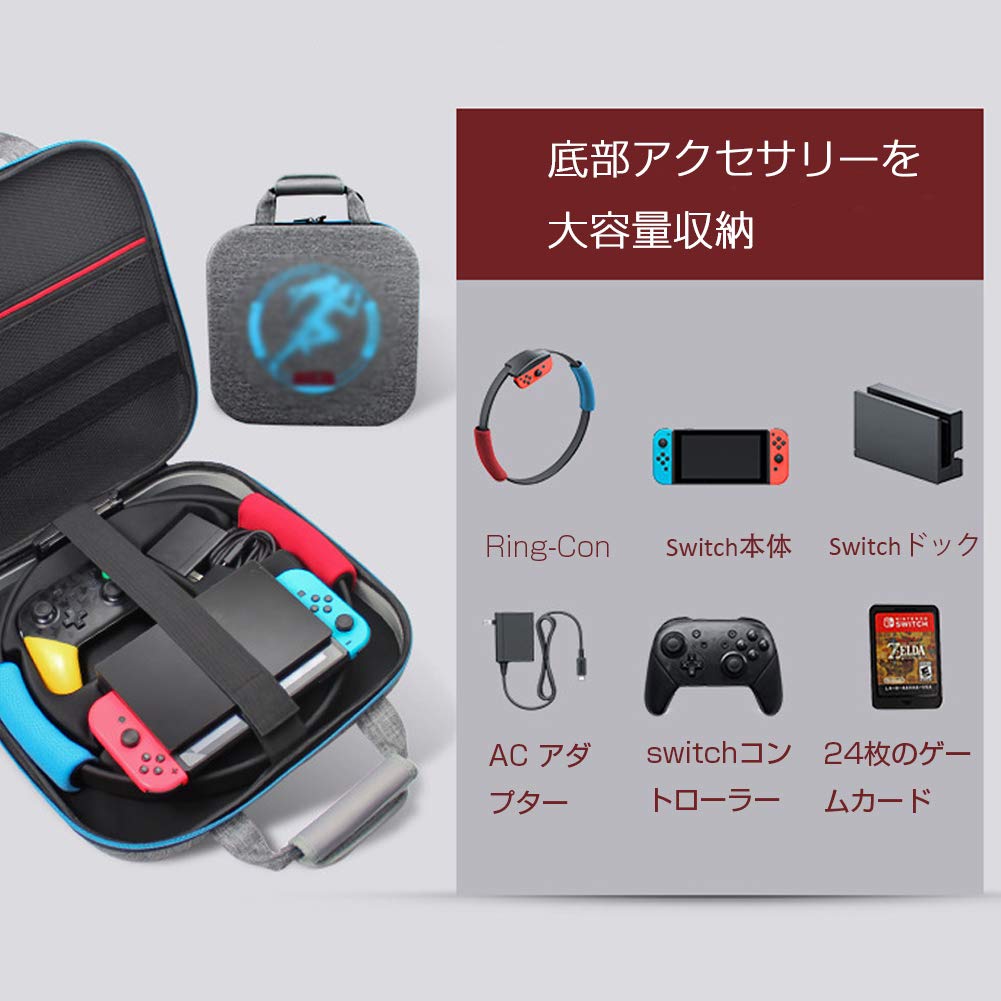 Amazon.co.jp: HIGHAWKリングフィット収納 Ring Fit Adventure用収納