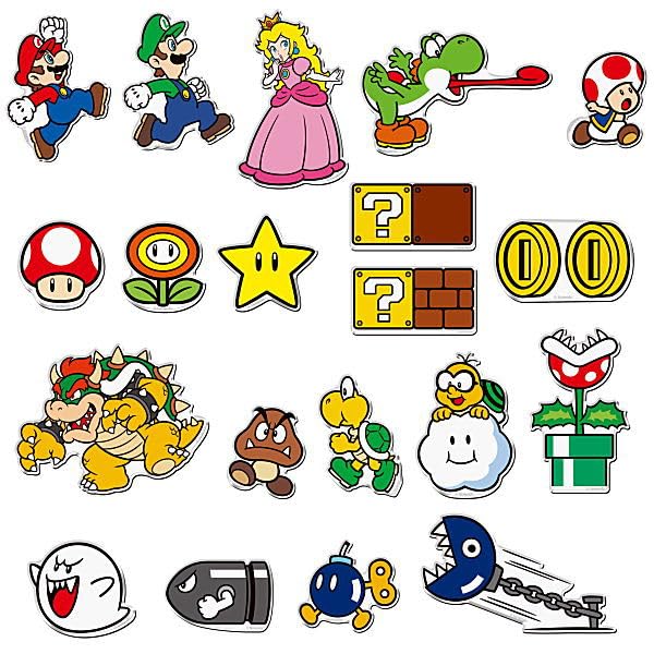 Amazon.co.jp: スーパーマリオ キャラマグネッツ [全20種セット