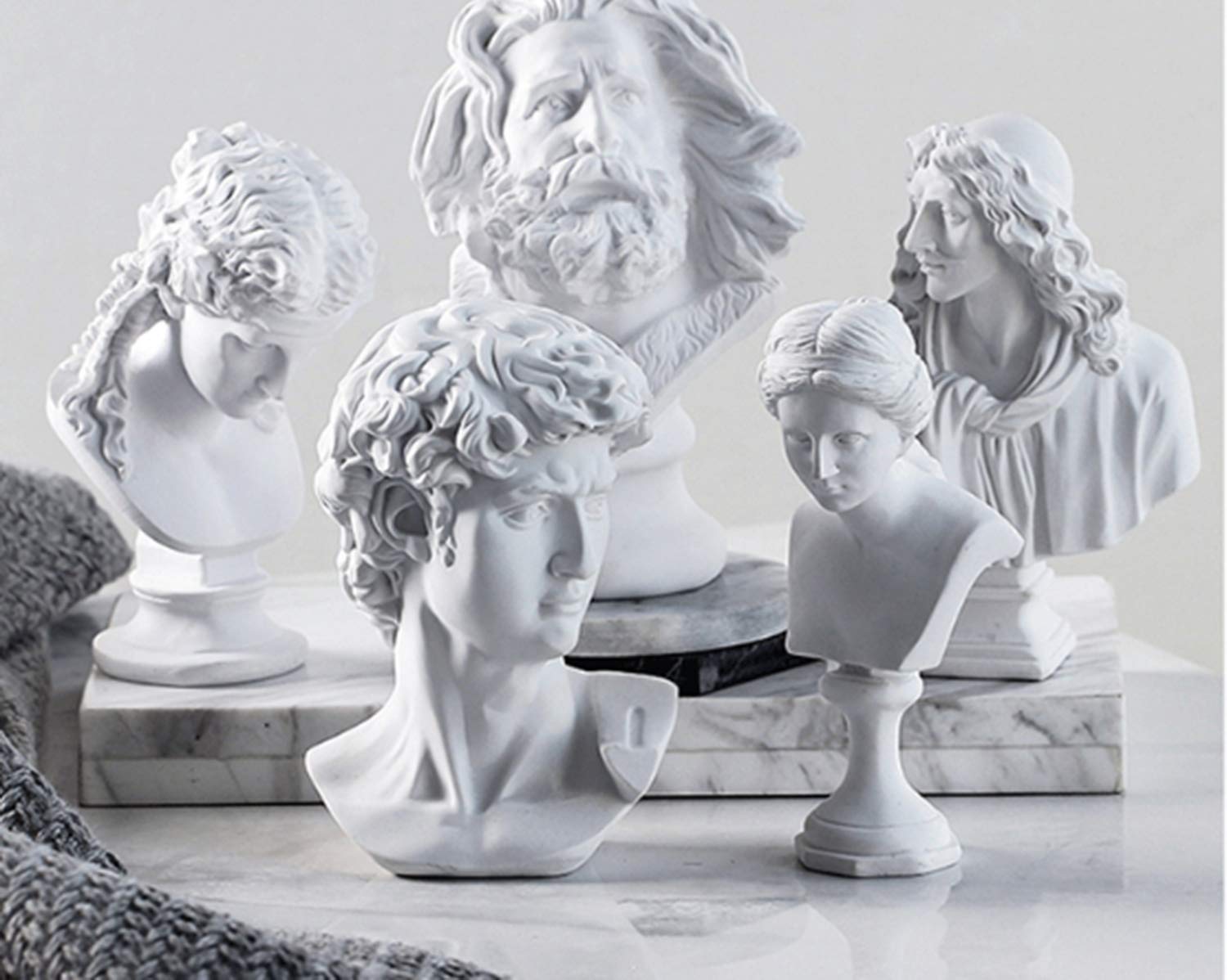 胸像 石膏像 うつむき坊や アンティーク インテリア アート 美術