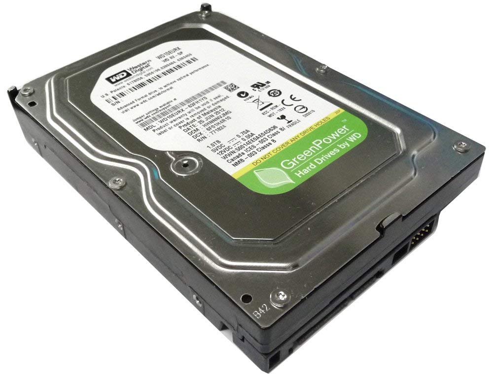 Amazon.com: Western Digital AV-GP WD10EURX 1TB IntelliPower 64MB