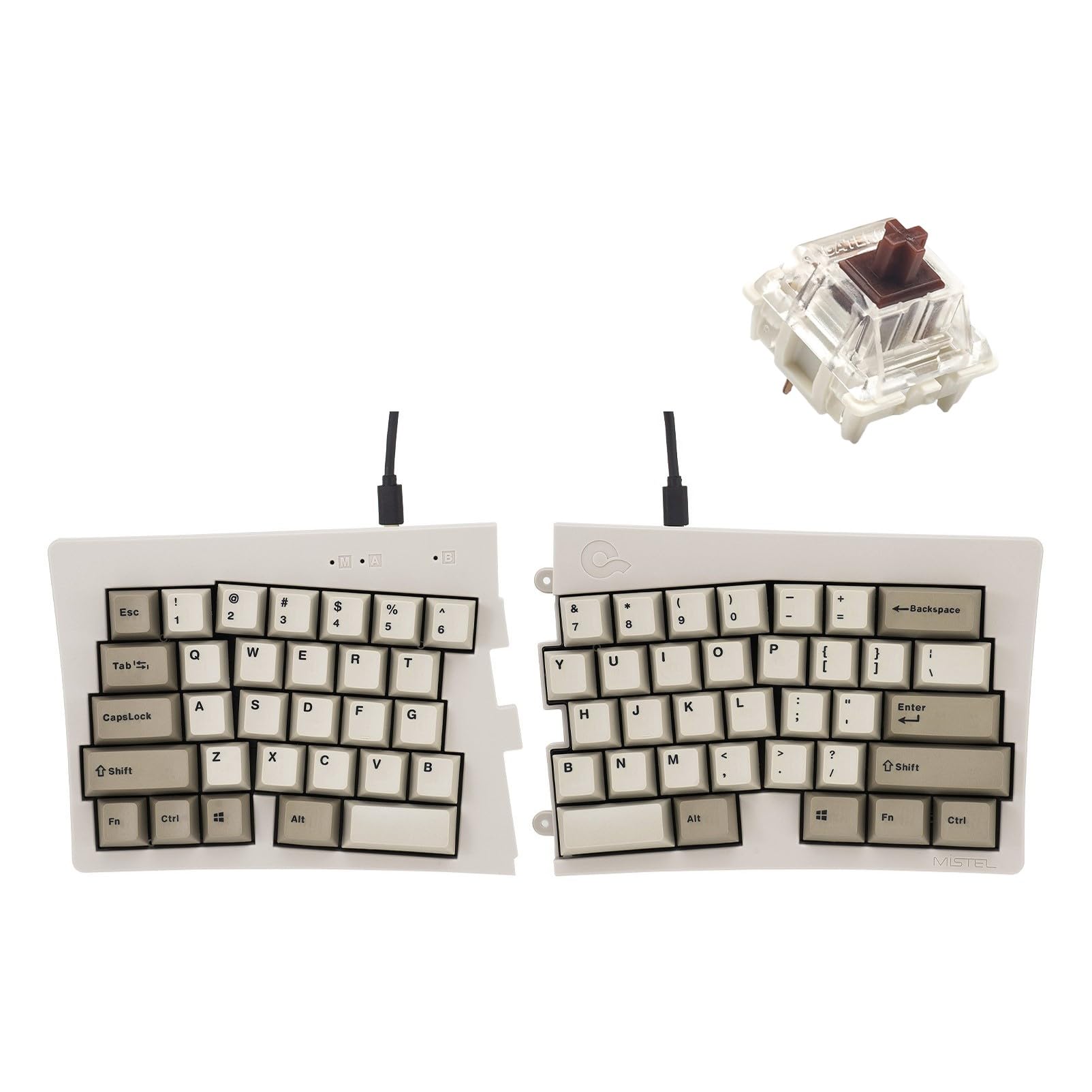 Amazon | BAROCCOMiSTEL MD600 Alpha Rhino (英語配列/茶軸) 分離型