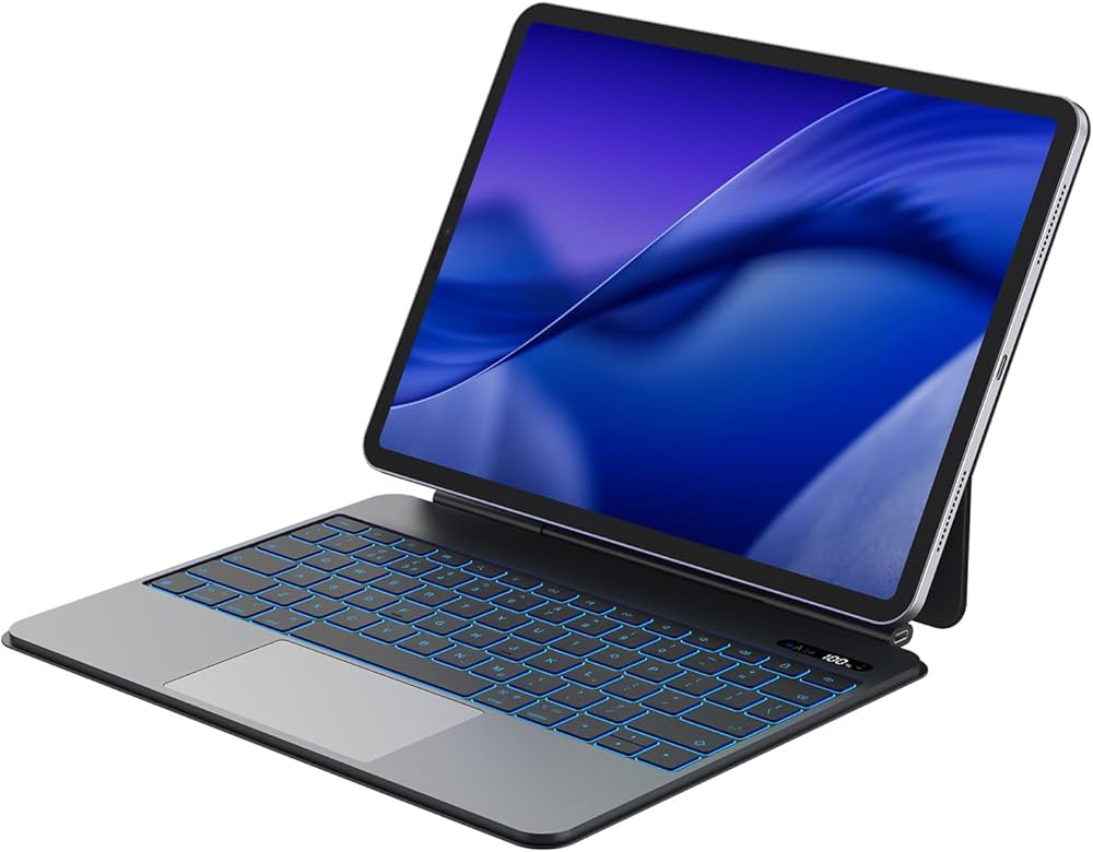 Bettdow Magnetic Keyboard Case for iPad Air 13