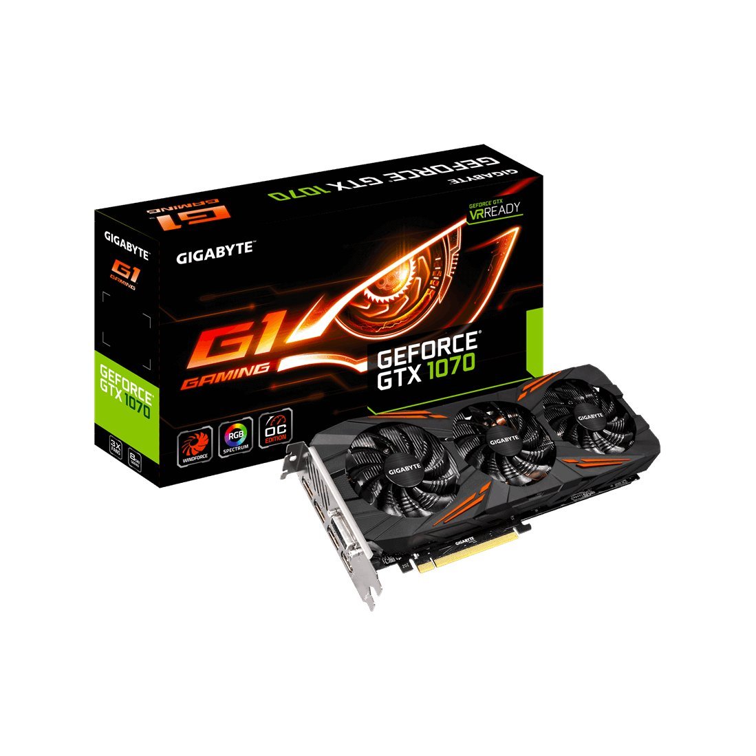 Amazon | GIGABYTE ビデオカード NVIDIA GeForce GTX 1070搭載