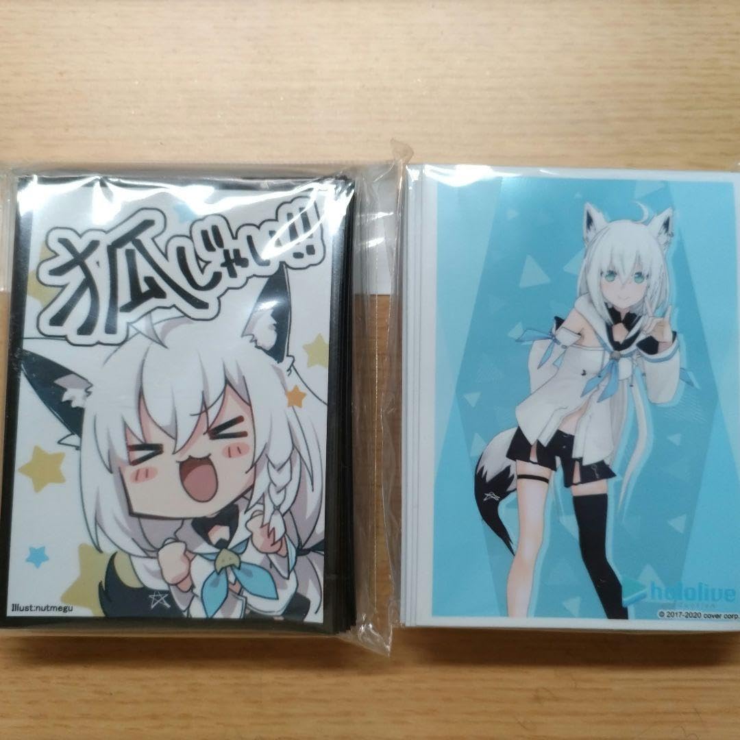 超貴重】ホロライブ 白上フブキ 狐じゃい! 白詰草 プレイマット 超貴重