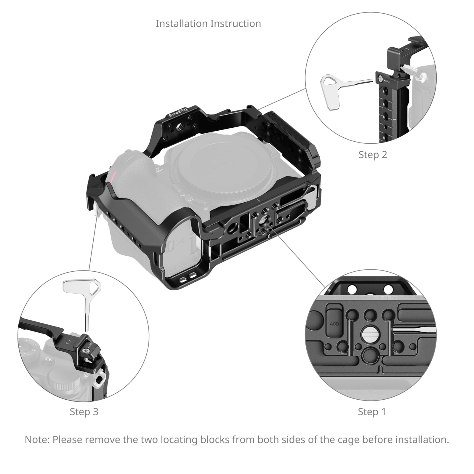 Amazon.co.jp: SmallRig Z5II /Z5/Z6/Z6II/Z7/Z7II 用 アルミニウム