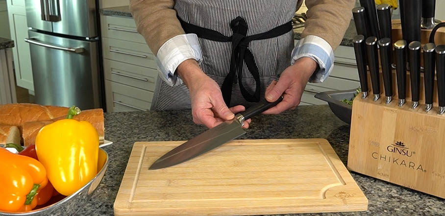 Amazon.com: Ginsu Gourmet Chikara Series Forged 8-Piece Japanese