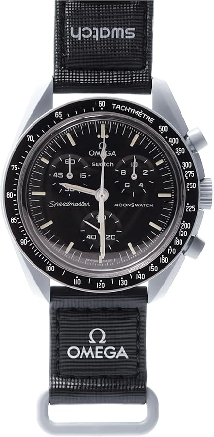 Amazon.co.jp: OMEGA × SWATCH Moon ラッピング付き 正規品 オメガ