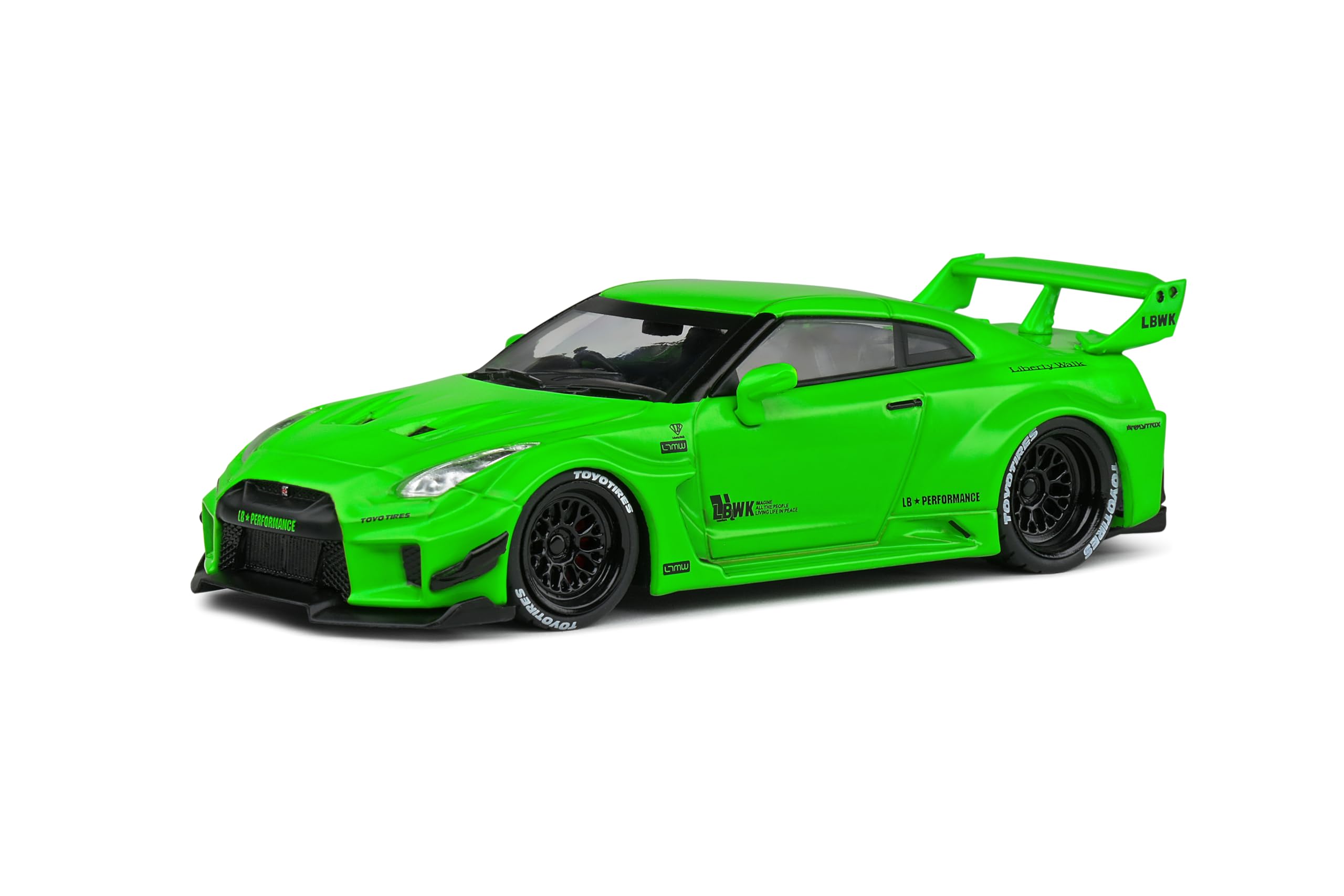 Amazon.com: SOLIDO 1/43 - Nissan GT-R (R35) LBWK : Arts, Crafts