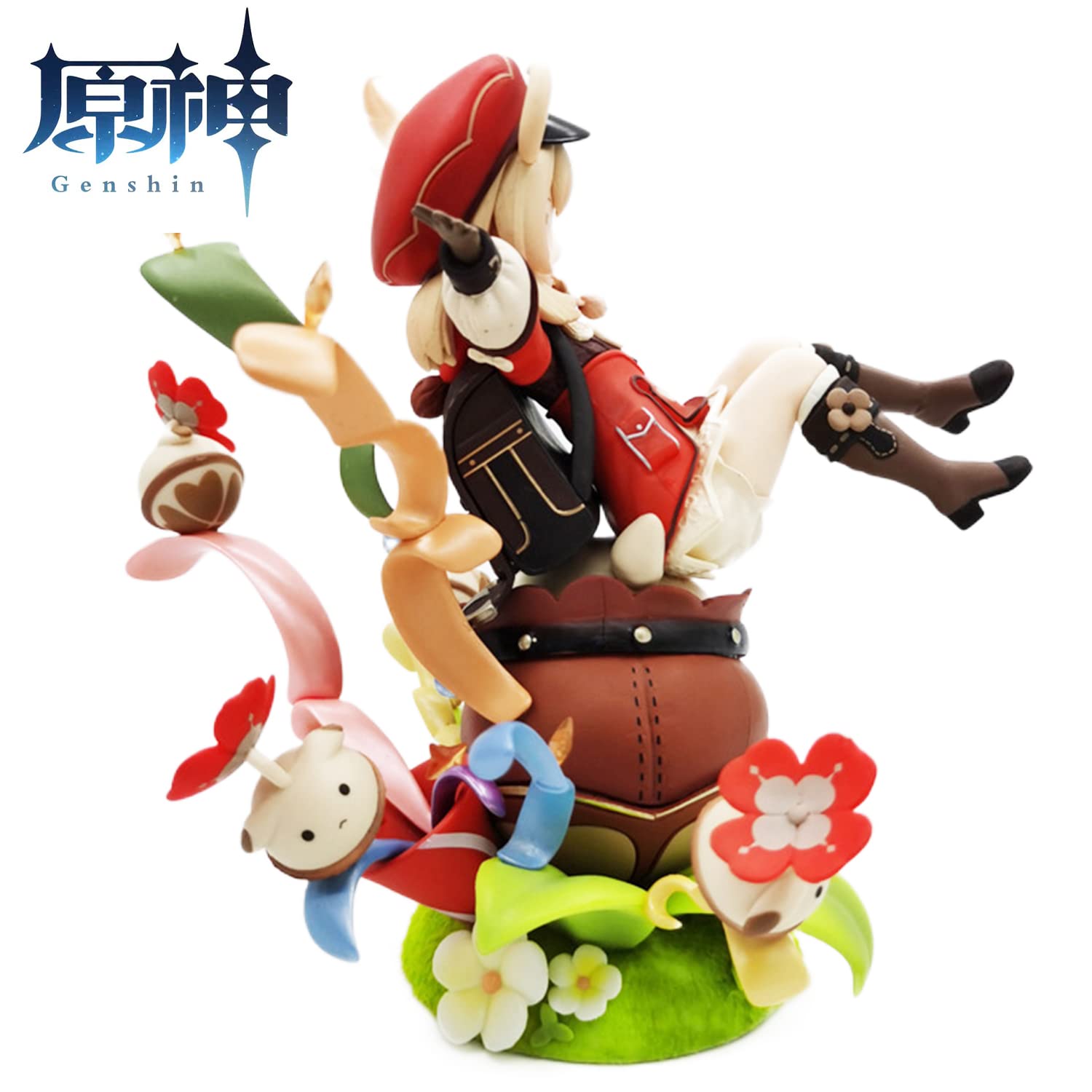 Amazon.co.jp: 原神フィギュア, クレー 火花騎士ver. 1/7 完成品