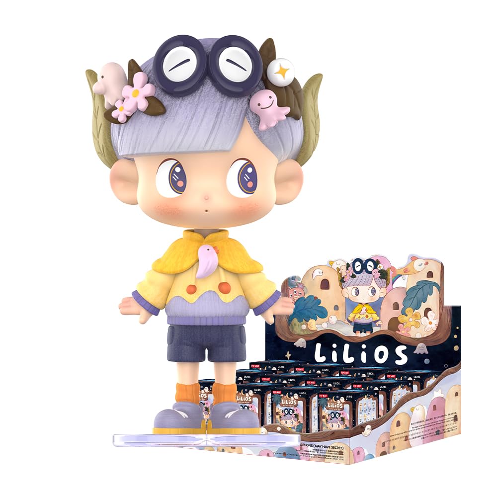 POP MART LiLiOS City Wild Boy Series Figures Collectible Character