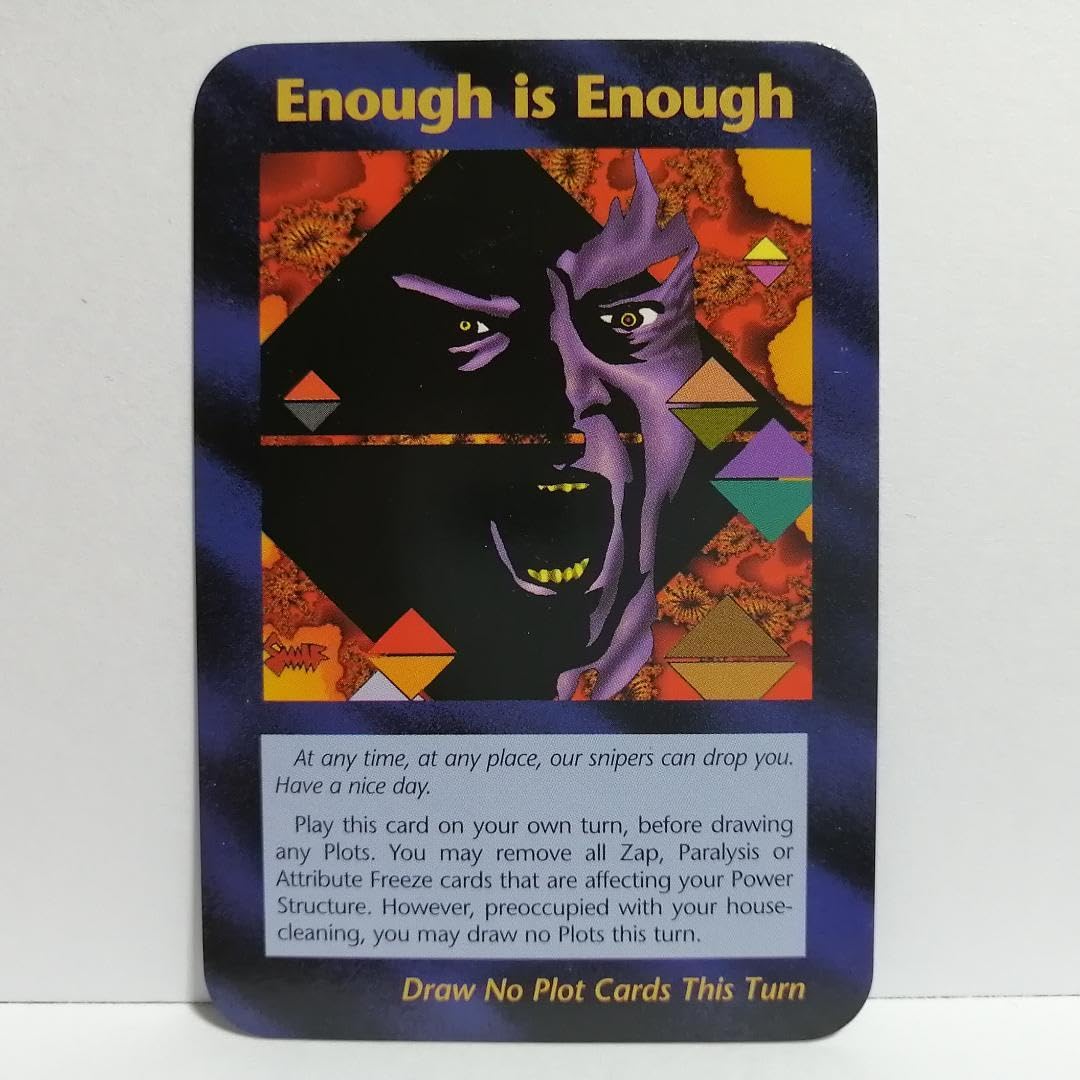 Amazon.co.jp: イルミナティカード Enough is Enough ドナルド