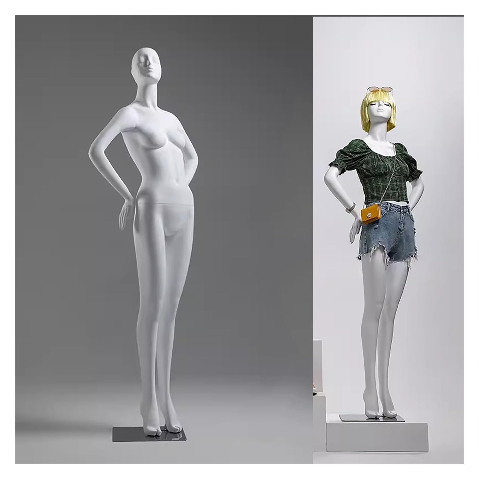 Amazon.co.jp: トルソー マネキン ドレスフォーム トルソボディ マット