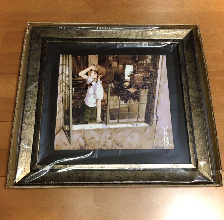 Amazon.co.jp: serial experiments lain 直筆サイン 複製原画 安倍吉俊