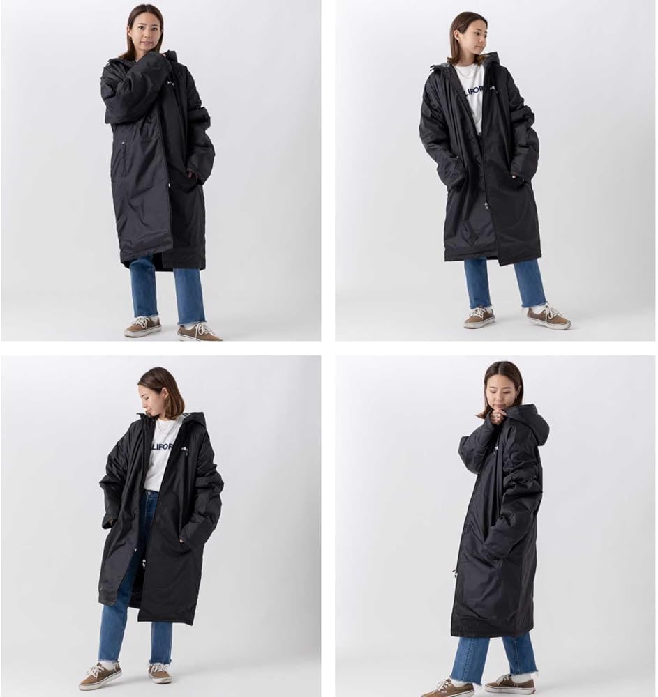 Amazon | 撥水 ベンチコート 中綿 シープボア裏地 781241 | ジャージ