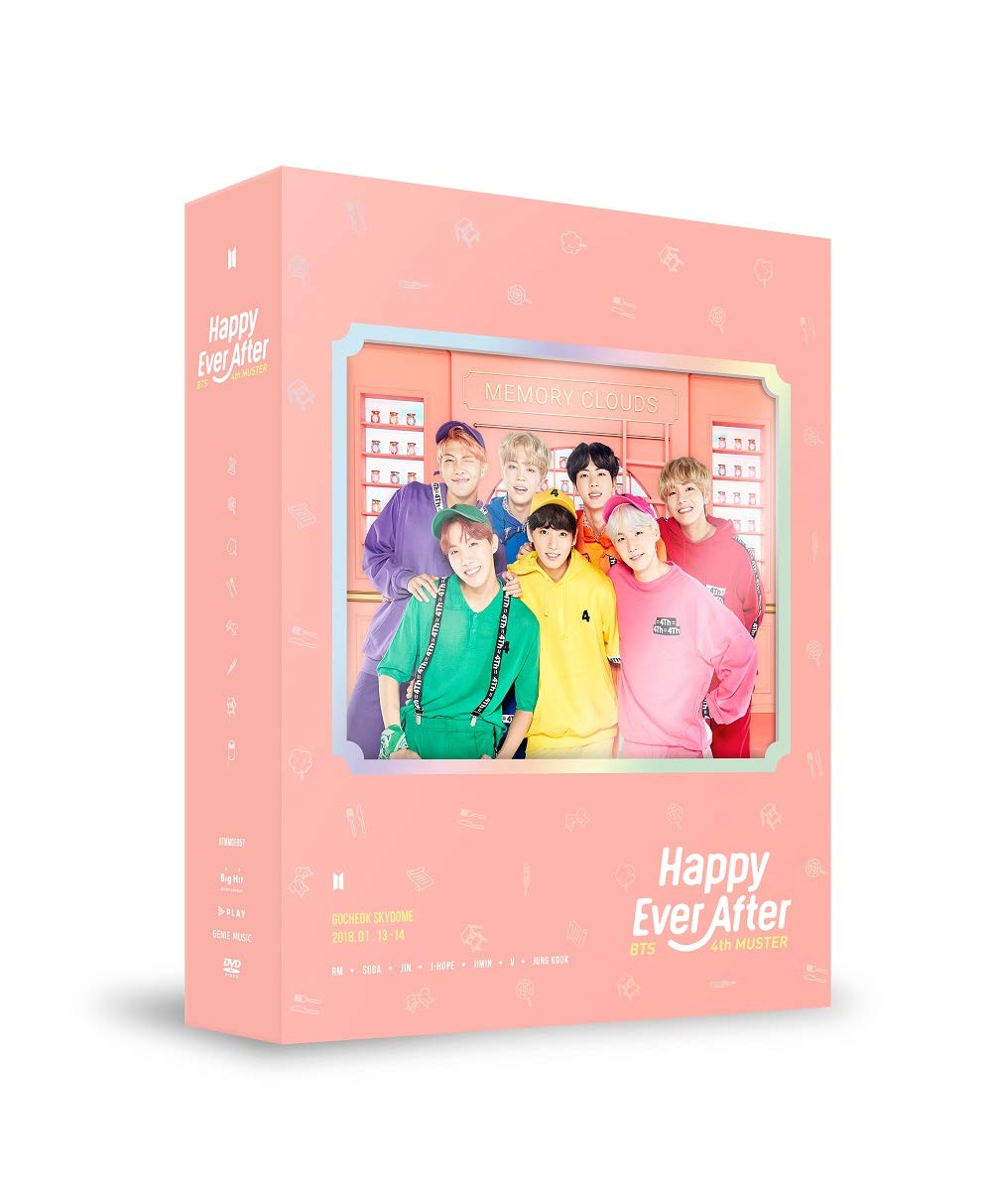 BTS Bangtan Boys - BTS 4th Muster Happy Ever After DVD 3Discs+