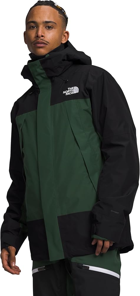 THE NORTH FACE Men's Clement Triclimate Jacket, Pine Needle/TNF