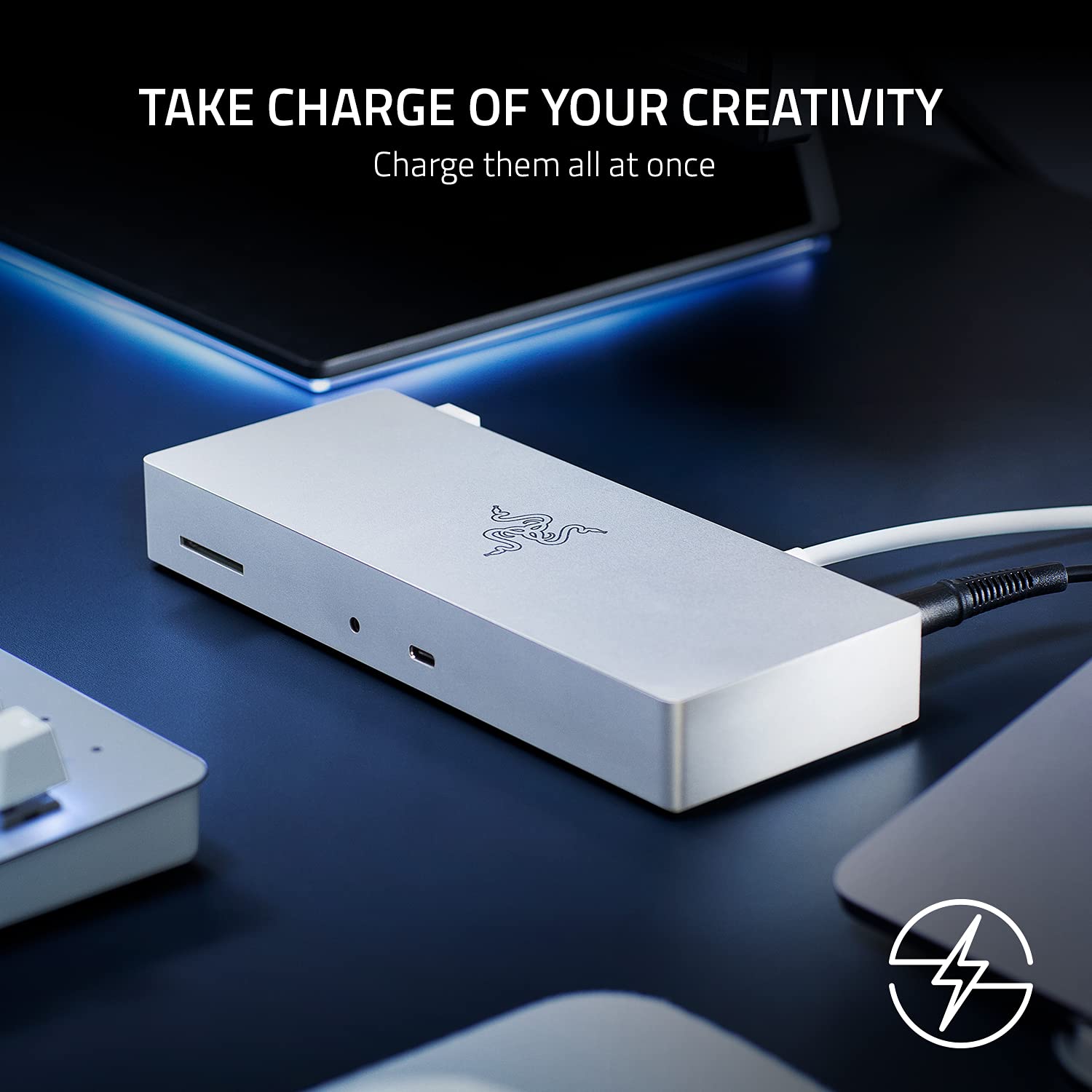 Amazon.com: Razer Thunderbolt 4 Dock: 10 Ports in 1 - Dual 4K or