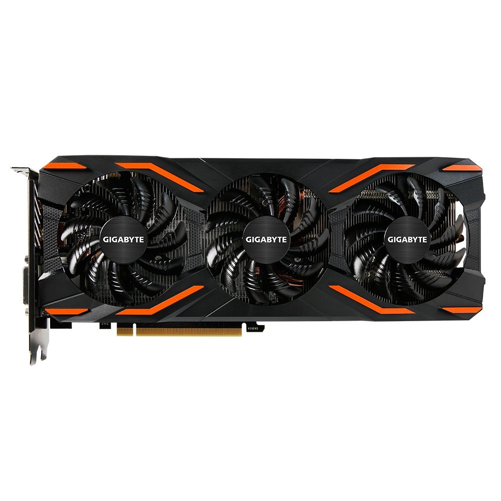 GIGABYTE GeForce GTX 1080 Windforce OC GV-N1080WF3OC-8GD Graphics