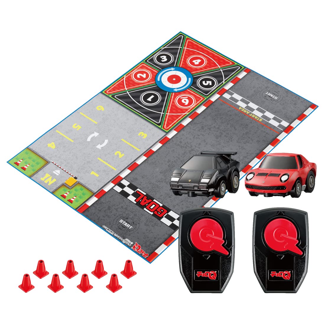 Amazon.co.jp: チョロQ チョロQチャレンジ!Q極対戦セット