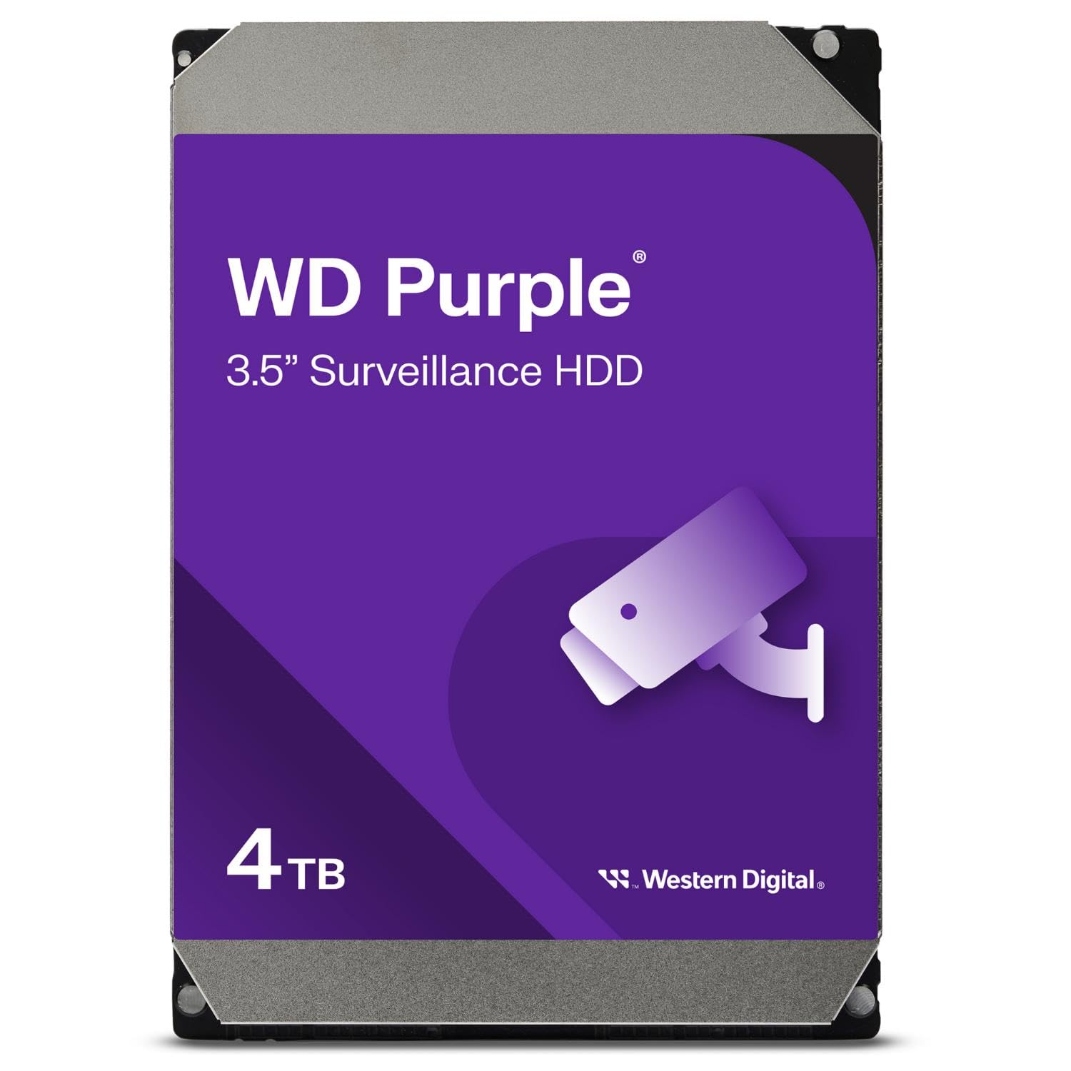 Western Digital 4TB WD Purple Surveillance Internal Hard Drive HDD