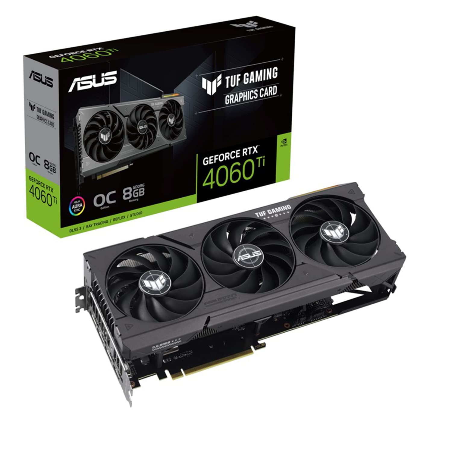 Amazon | ASUS NVIDIA RTX4060TI 搭載 ビデオカード TUF-RTX4060TI-O8G