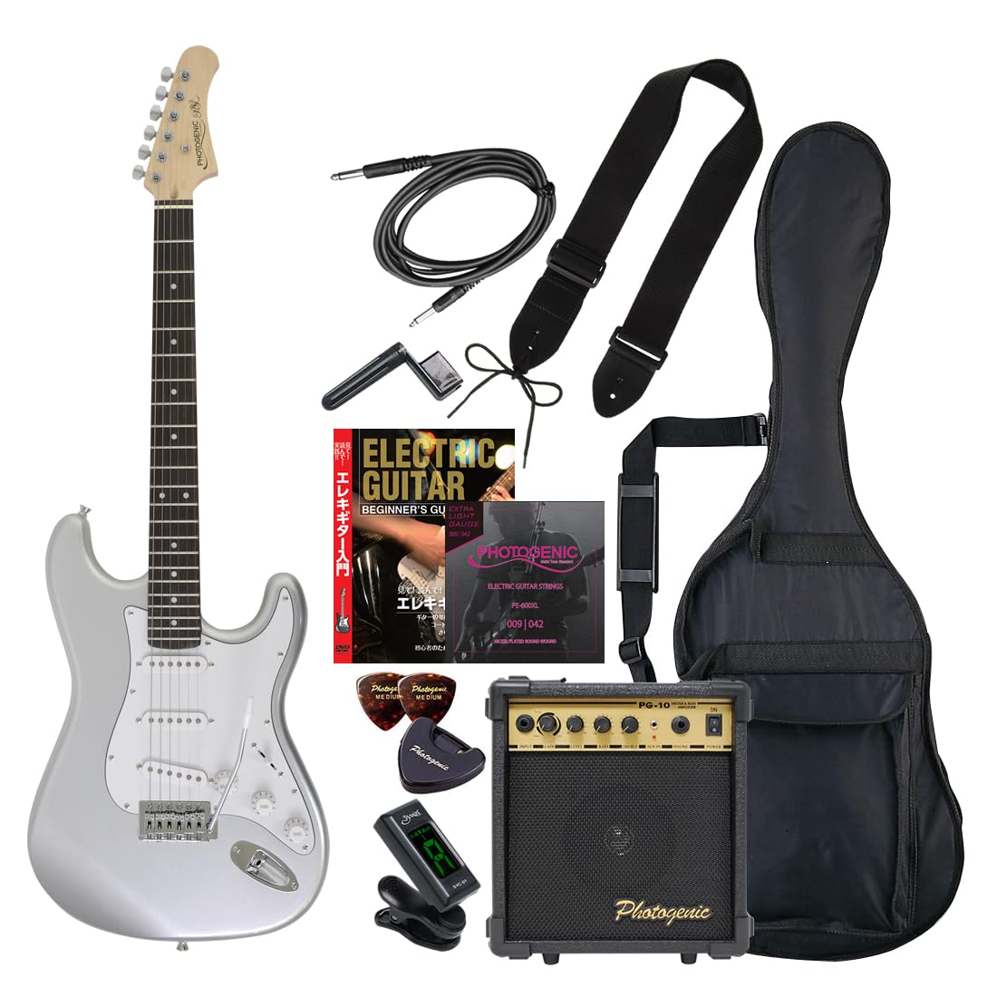 Amazon | Photogenic フォトジェニック エレキギター 初心者入門