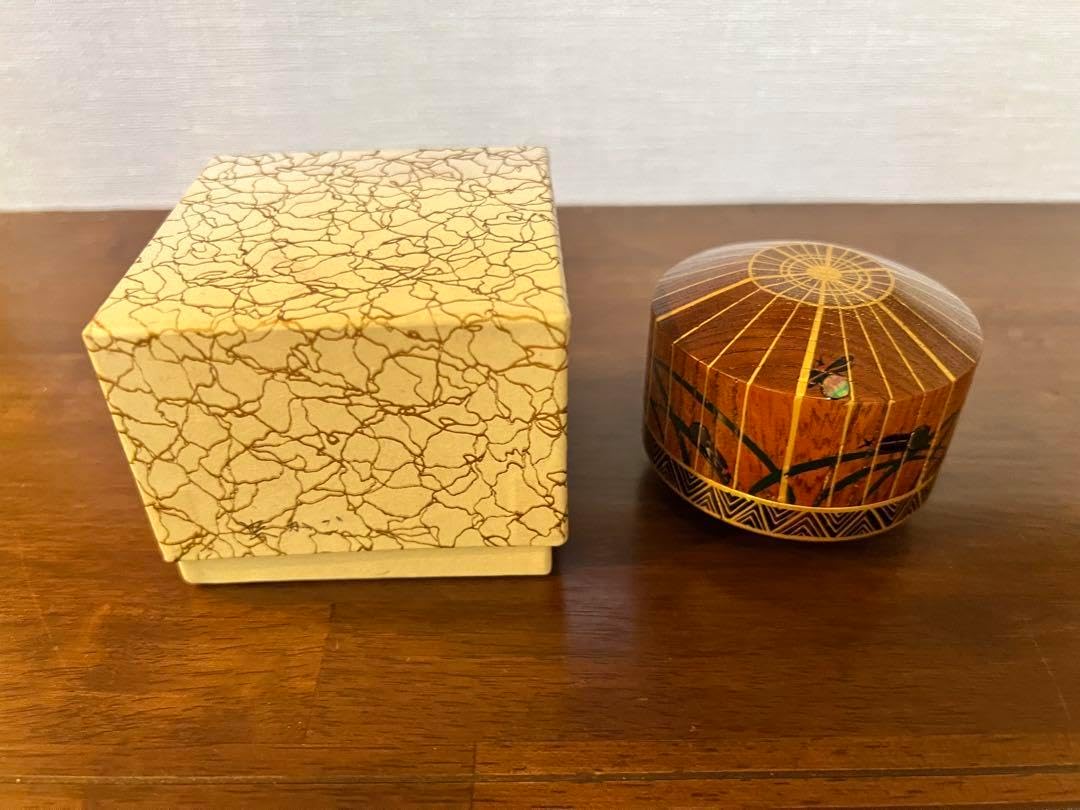 木製 漆塗り 沈金•蒔絵 漆器 香合 3個セット 単品売りも可 木製 漆塗り