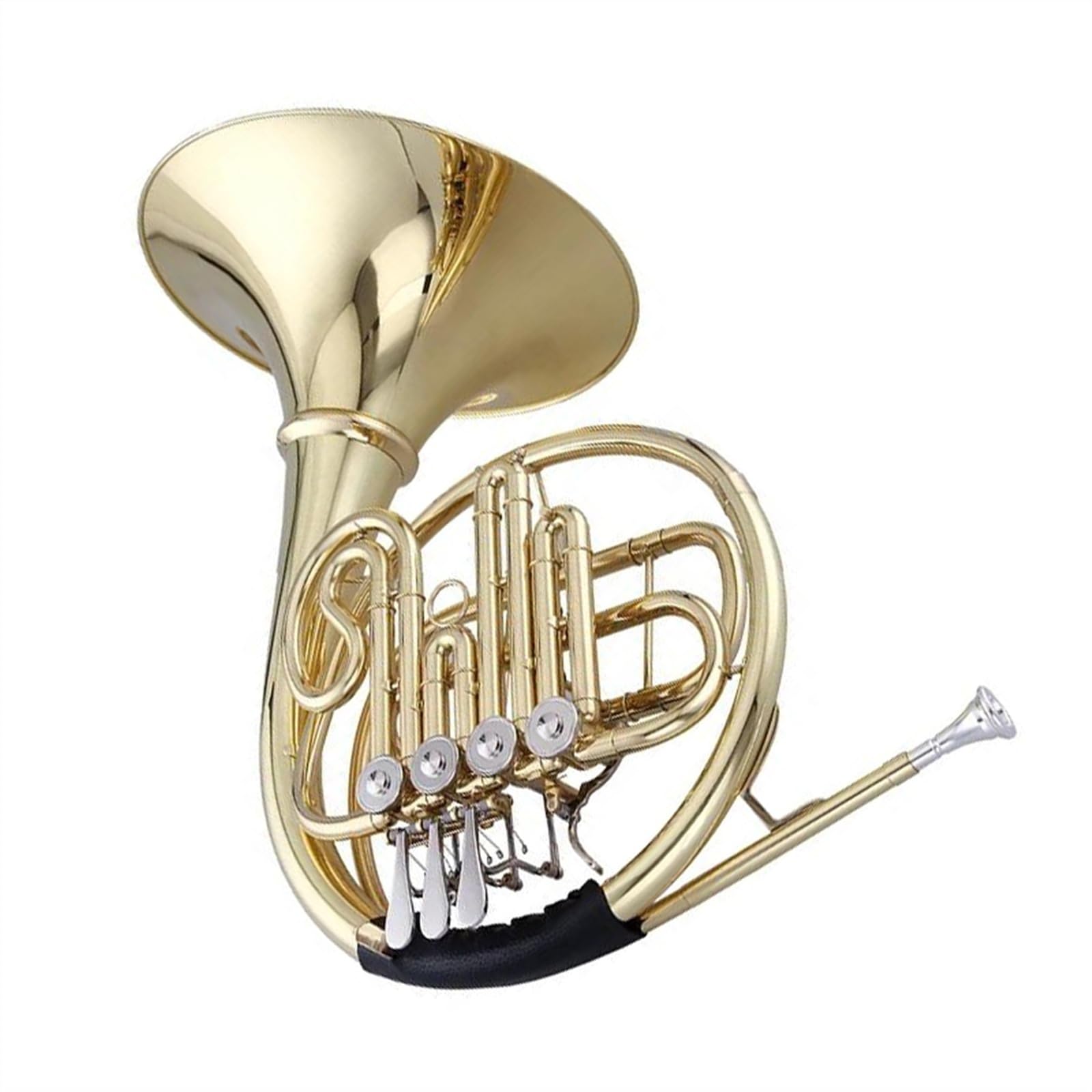 Amazon | 初心者フレンチホルン 真鍮ボディ管楽器フレンチホルン 4