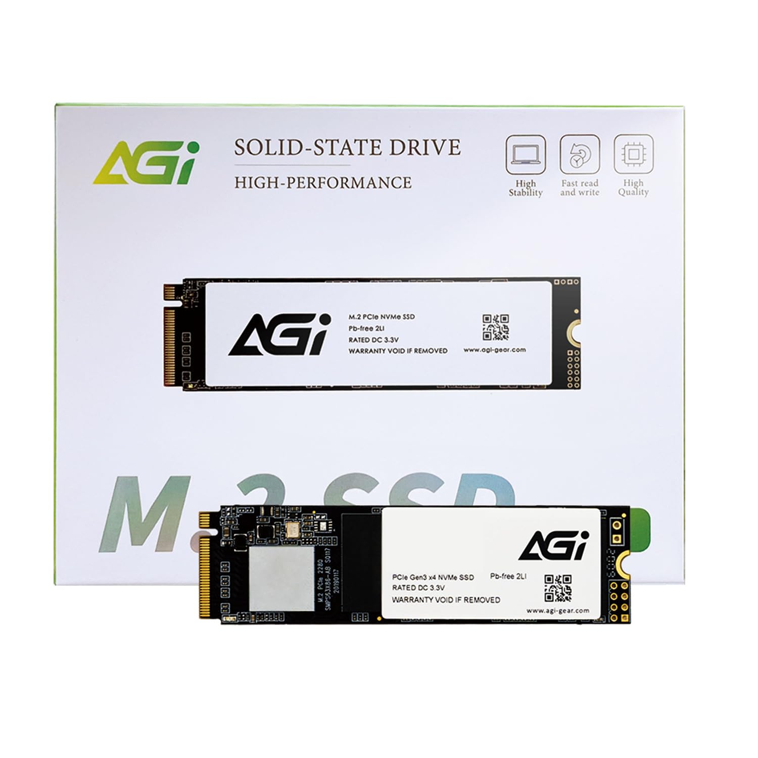 Amazon | AGI AI298 1TB SSD PCIe NVMe M.2 2280 Gen3x4 3D NAND