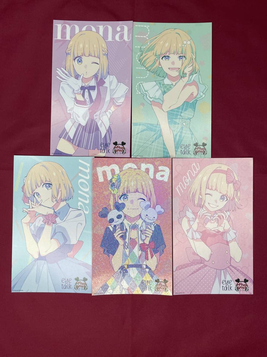 Amazon.co.jp: KOJI ハニーワークス mona ポストカード しおり