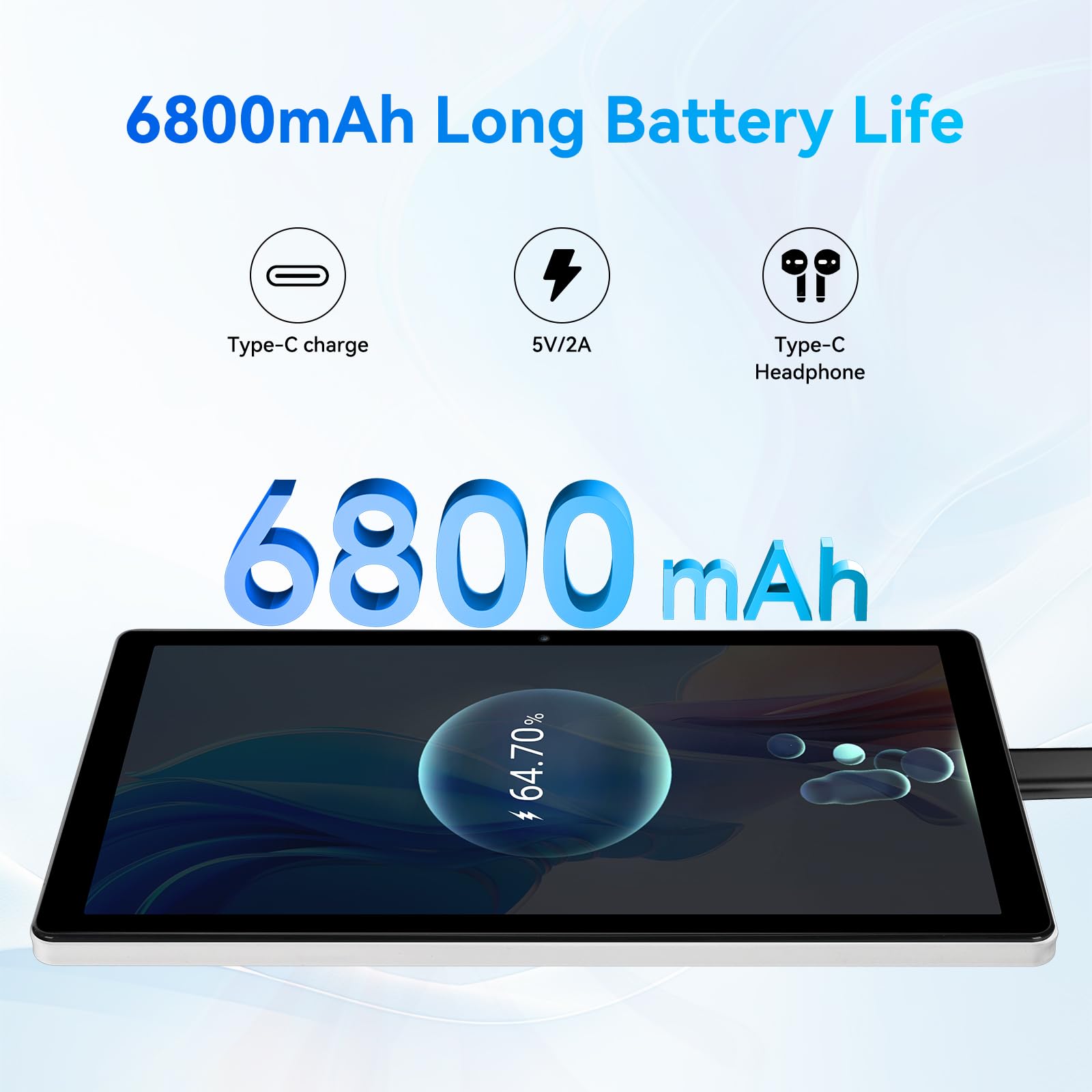 Tablet, tablet Android, 16 GB RAM 128 GB ROM expansão de 1 TB