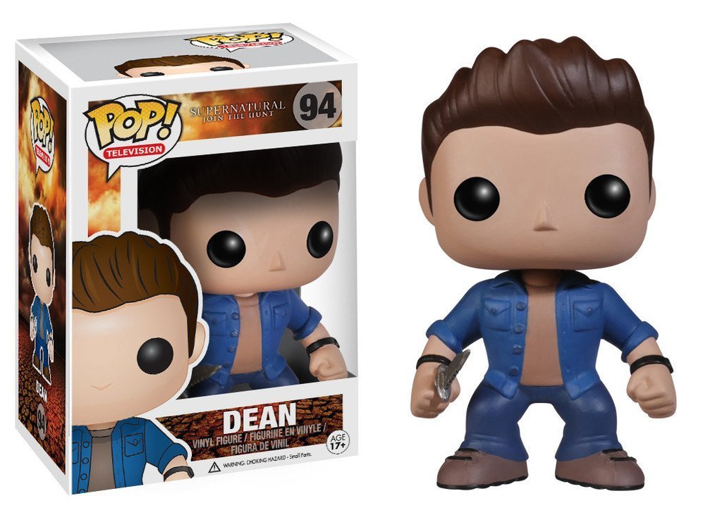 Pop Supernatural – Boneco de vinil Dean Winchester Funko (incluído