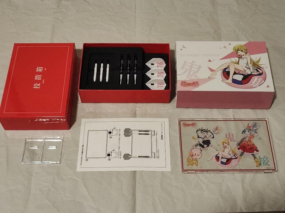 Amazon | 物語シリーズ ダーツセット 忍野 忍 ver.〈アクリルダーツ