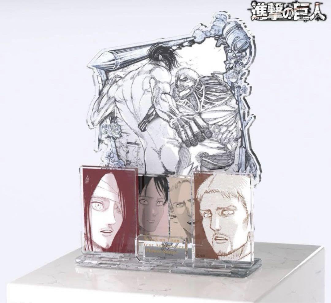 2次受注再販『進撃の巨人』エレンVSライナー ジオラマアクリルスタンド