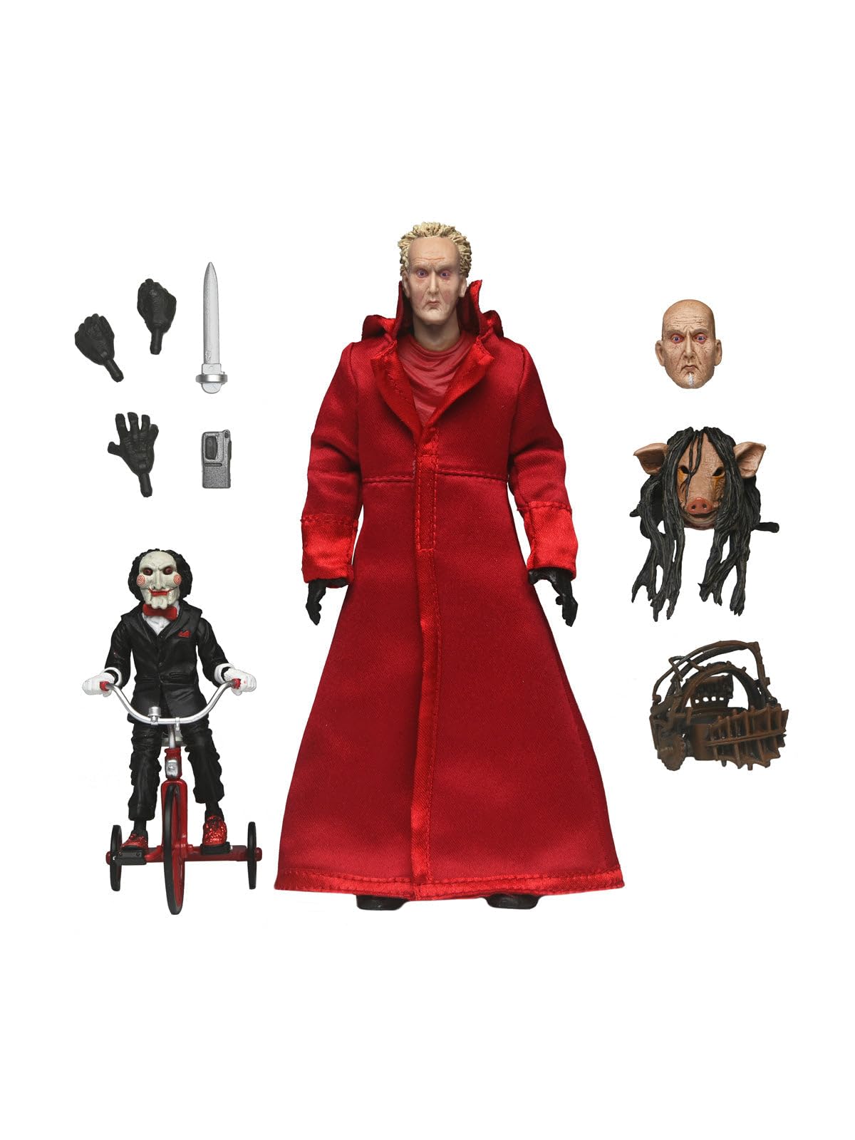 Amazon.com: NECA - Saw Ultimate Jigsaw Killer RED Robe : Toys & Games