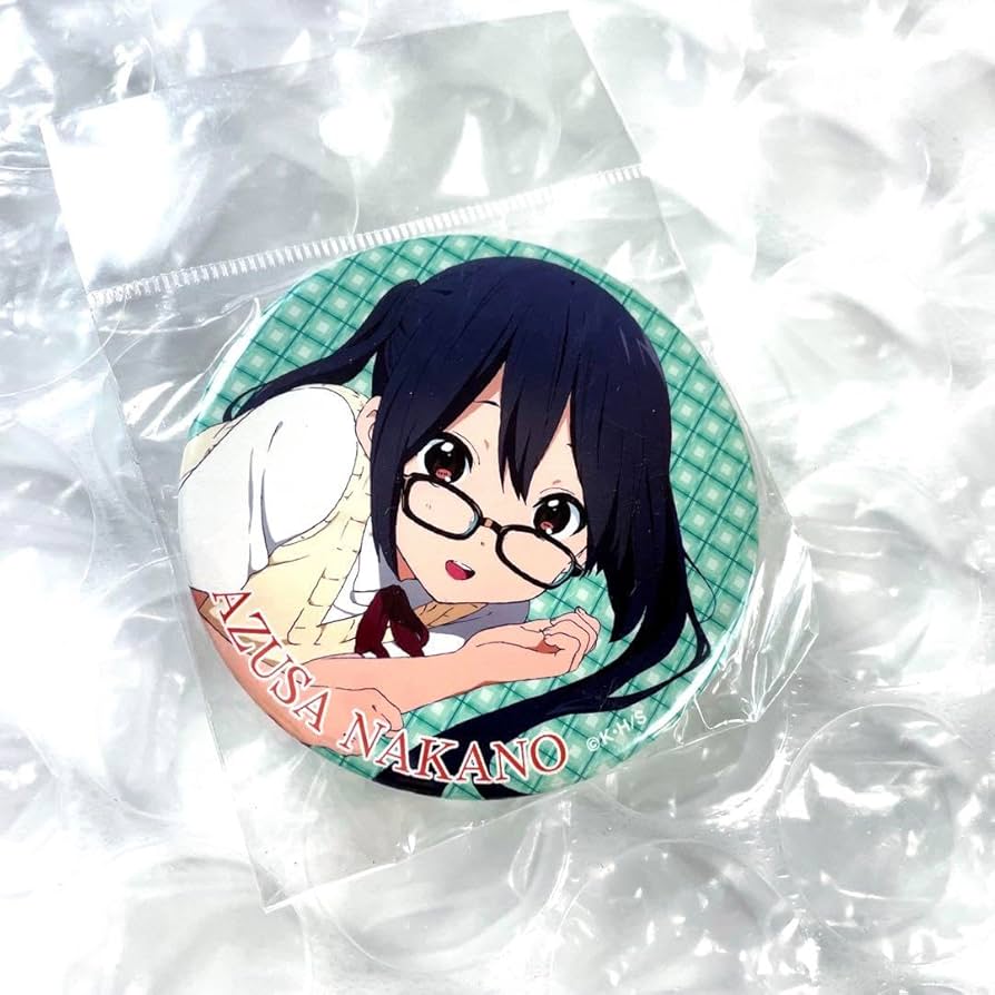 けいおん 限定デカバッチ 新品 中野梓 けいおん TBSストア 中野梓 限定