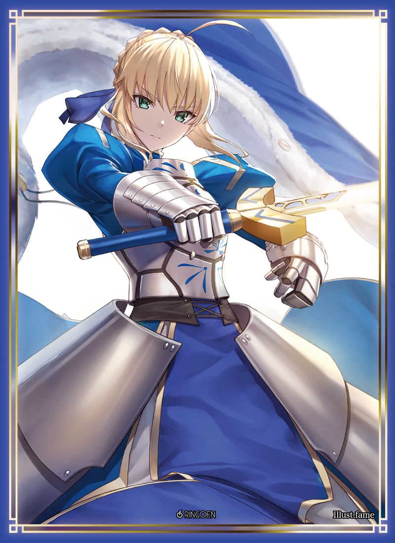 Amazon.co.jp: カードスリーブ FGO セイバー アルトリア 【RINGOEN