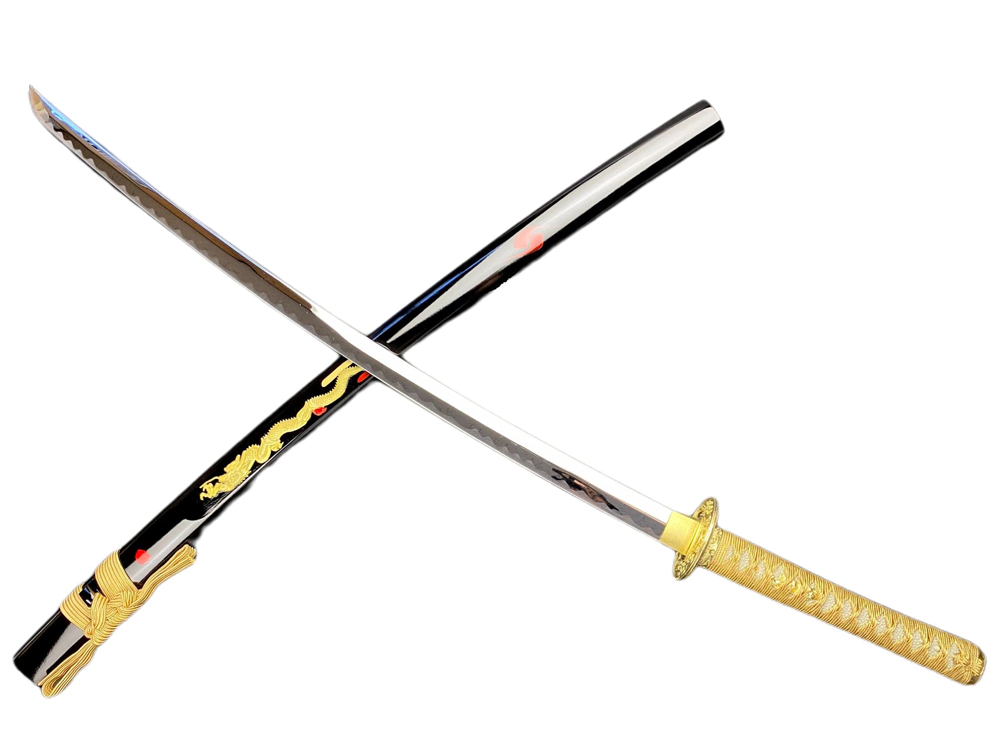 Amazon | 模造刀 金龍大刀 ドラゴン 金 並刀身 上仕上げ SW-910LH