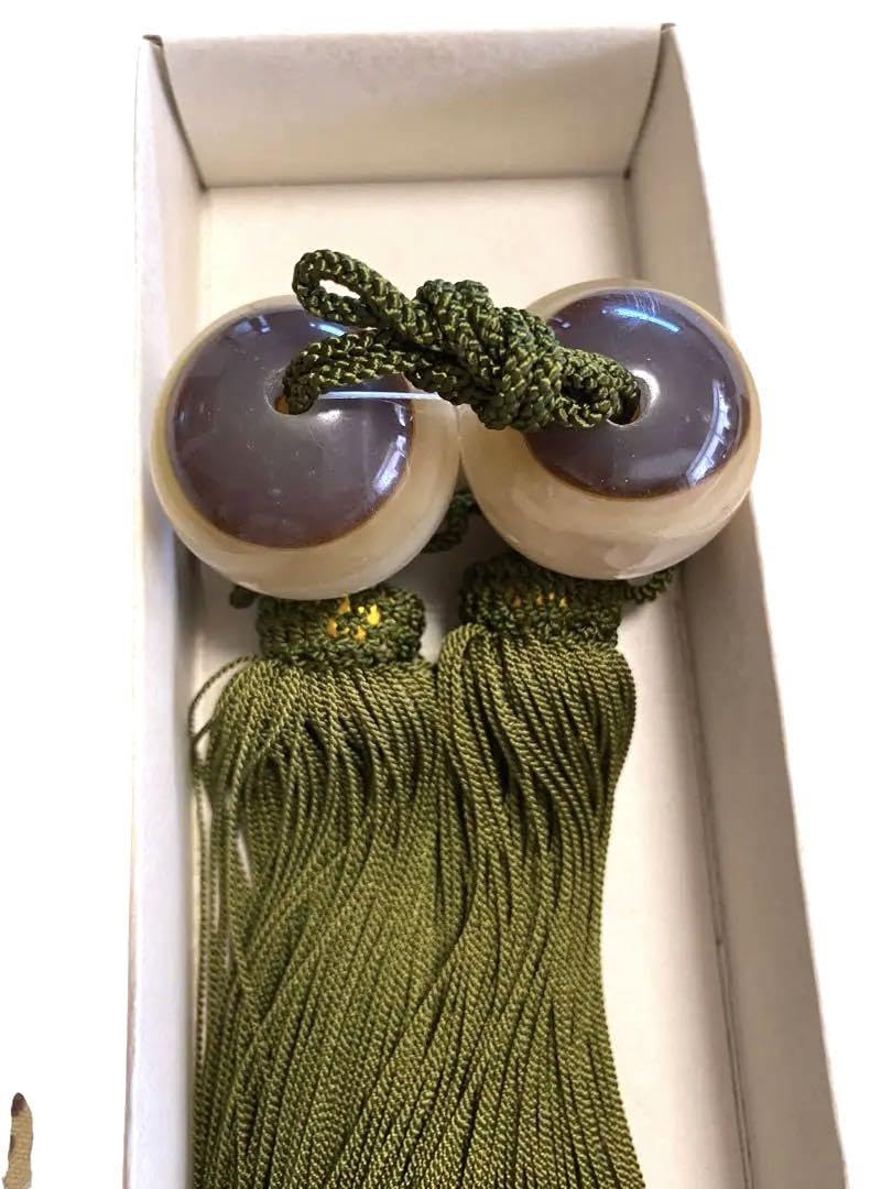 Amazon.co.jp: 最高級風鎮 オニックス 縞めのう石 掛け軸の重り 骨董品