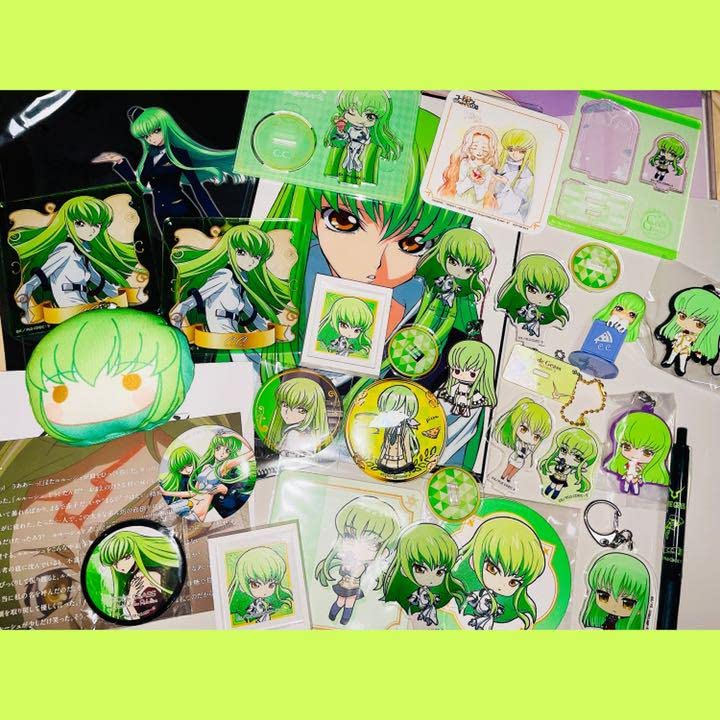 Amazon.co.jp: コードギアス C.C. シーツー グッズ まとめ売り 大量