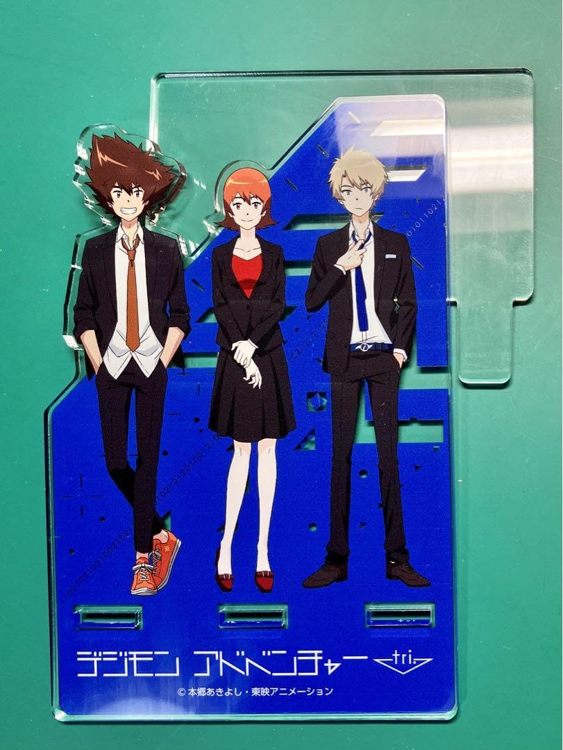 Amazon.co.jp: 八神太一 武之内空 石田ヤマト アクリルスマホスタンド