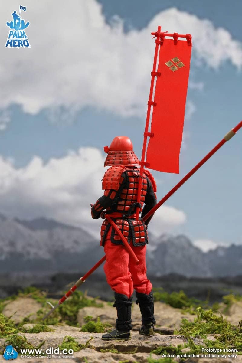 Amazon.co.jp: DID 1/12 フィギュア 戦国 サムライ 武士 赤.Ver