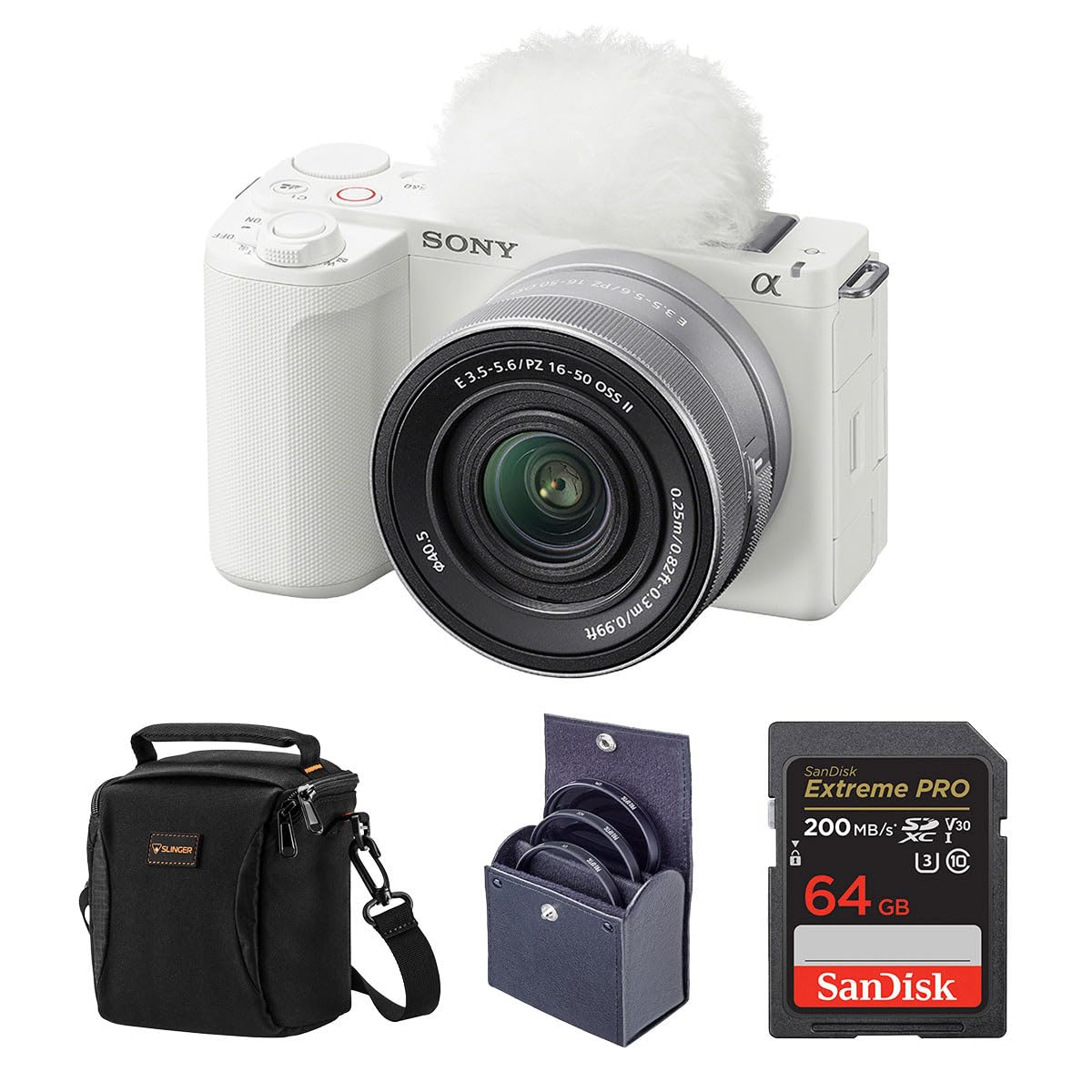 Amazon.com: Sony Alpha ZV-E10 II Mirrorless Camera with E PZ 16
