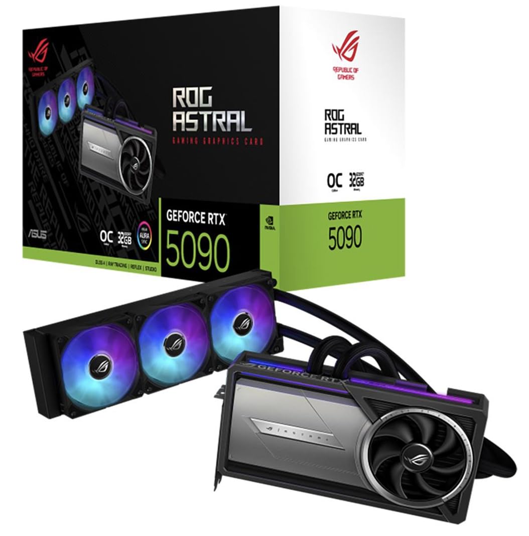 Amazon.com: ASUS GeForce RTX 5090 Astral LC Overclocked Liquid