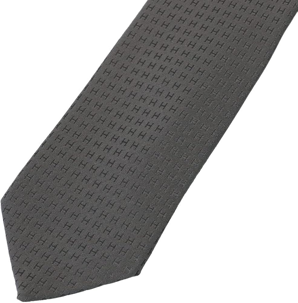 Amazon | [エルメス] ネクタイ 8cm幅 ファソネH ジャガード H織り