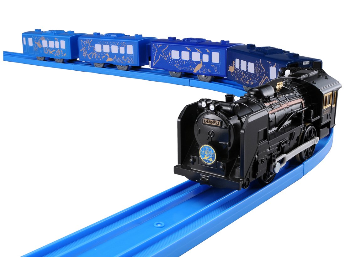 Amazon.co.jp: プラレール いっぱいつなごう C58SL銀河 : おもちゃ