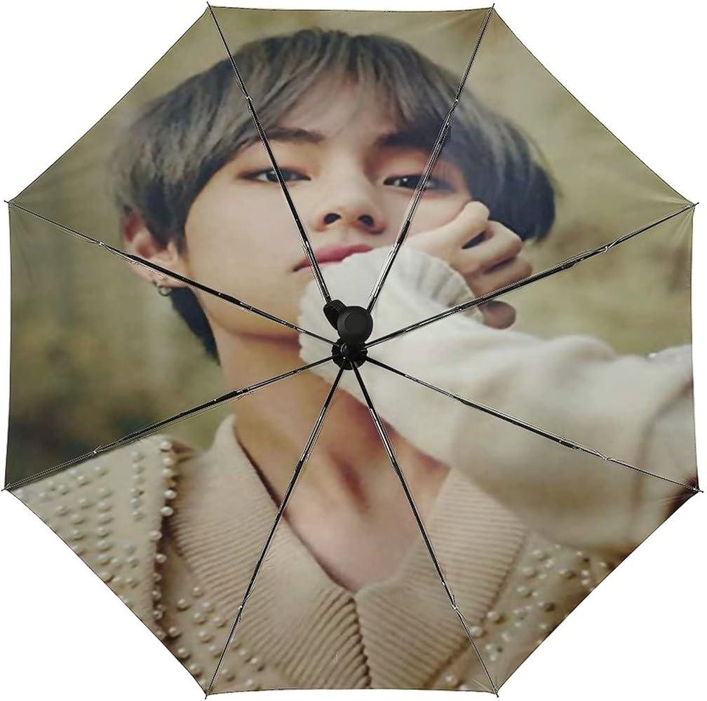 Amazon | Bts全自働折り畳み傘スーパー耐風防水付傘カバー98cm真菰(里